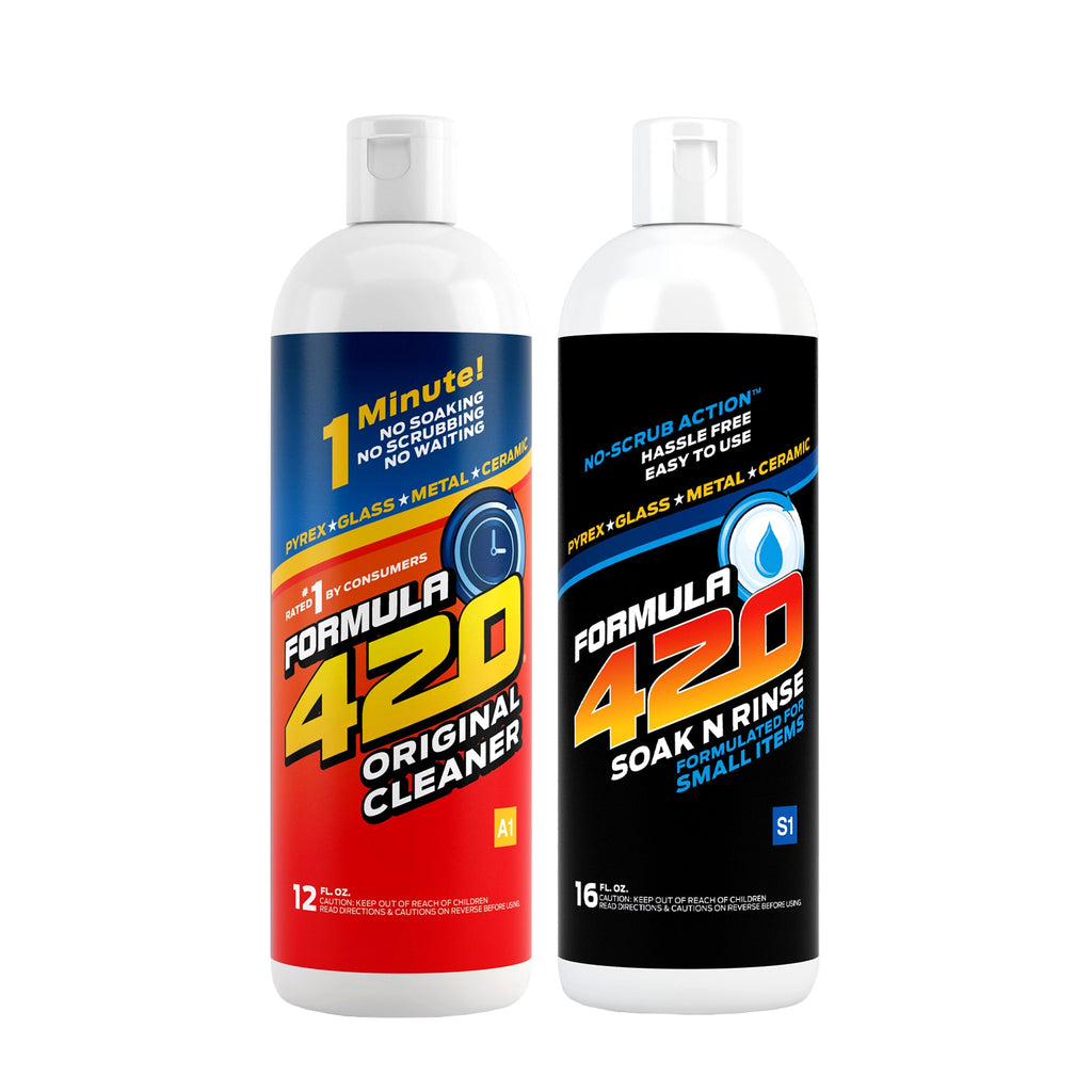 A1 - Formula 420 Original Cleaner & S1 - Formula 420 Soak-N-Rinse - 3 Pack