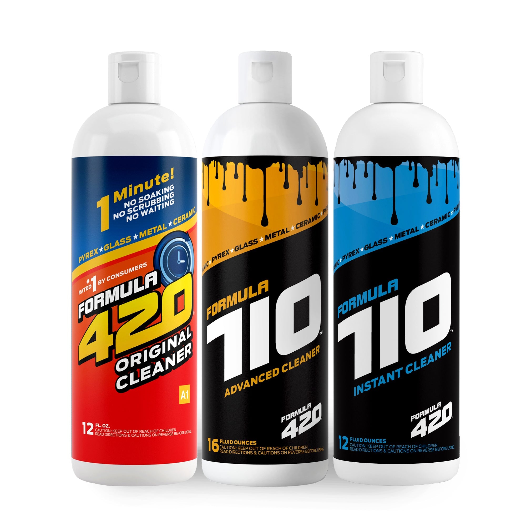 A1 - Formula 420 Original Cleaner / C1 - Formula 710 Advanced