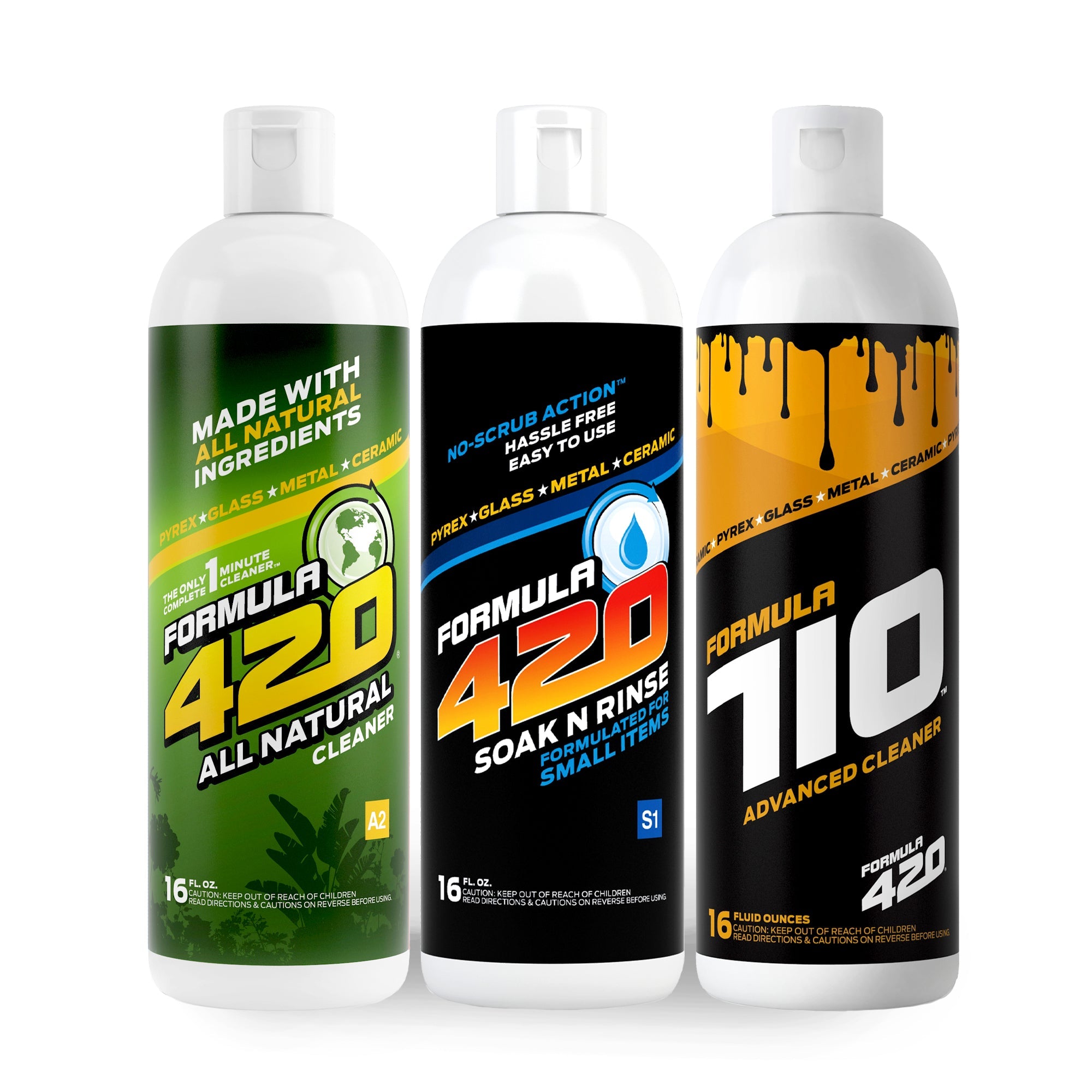 Formula 420 C1 Formula 710 Advanced Cleaner - 16 Fl. Oz., Glass Cleaner