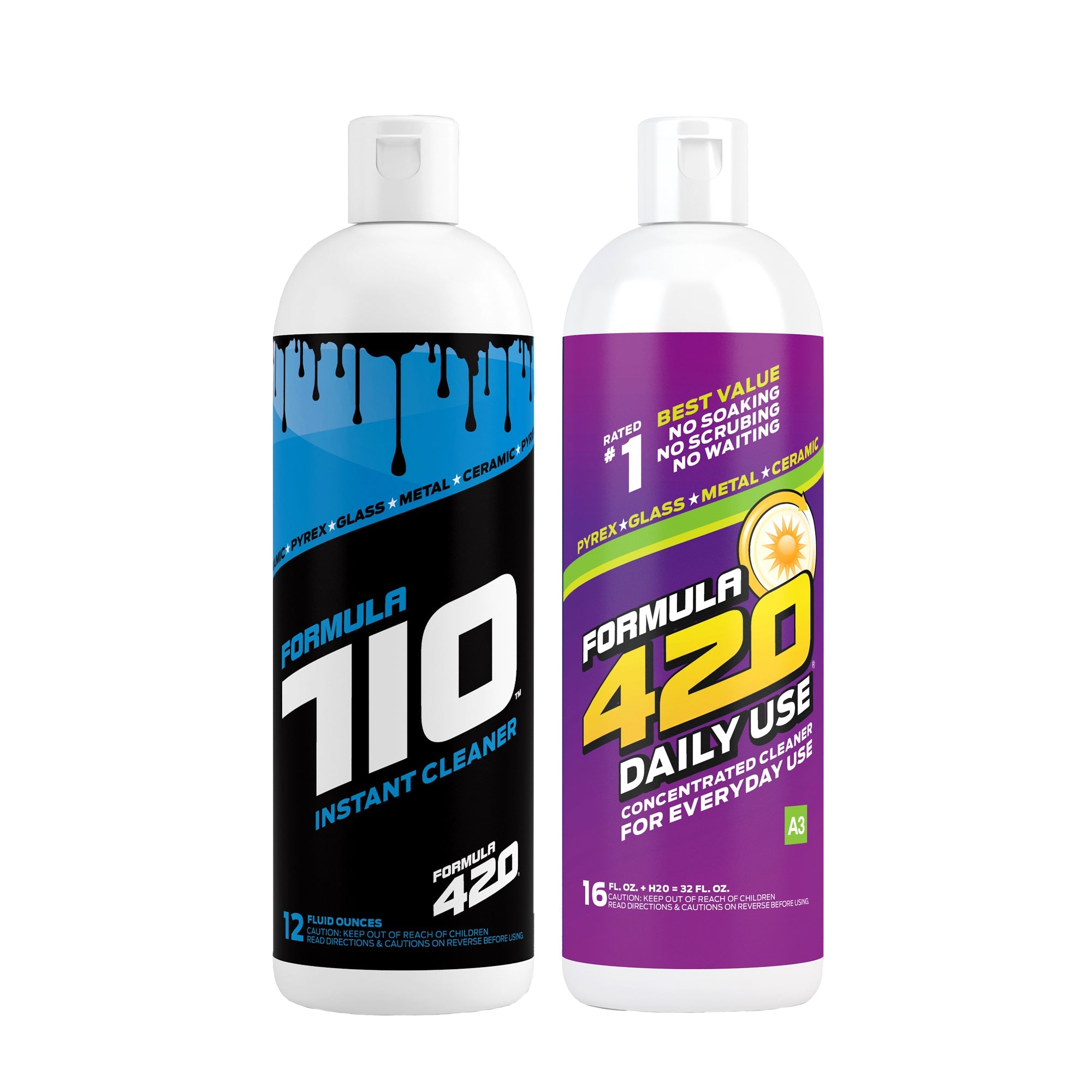 A1 - Formula 420 Original Cleaner & C2 - Formula 710 Instant Cleaner