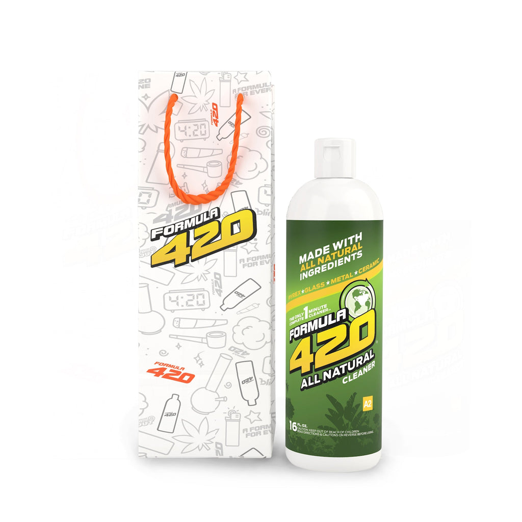 Bong Cleaner - Formula 420 Gift Bag - Best Bong Cleaner - Glass Pipe Cleaner
