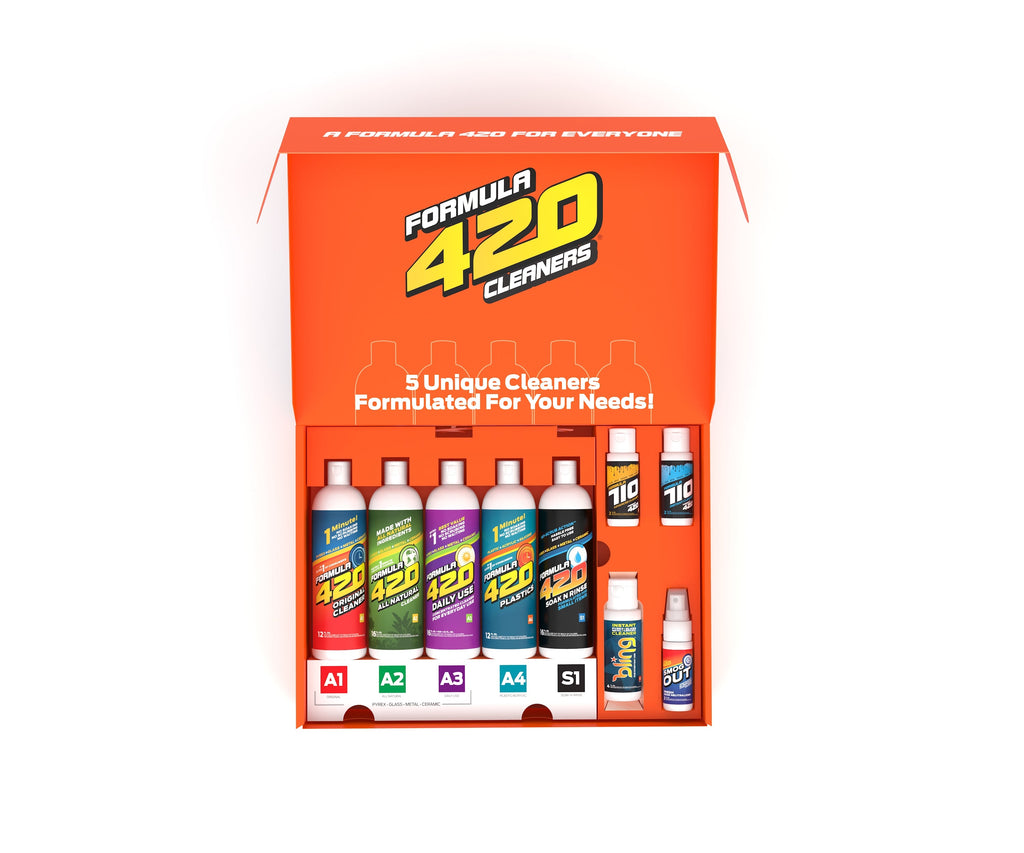 Bong Cleaner - Formula 420 Limited Edition Briefcase Set [Free Shipping] - Best Bong Cleaner - Glass Pipe Cleaner