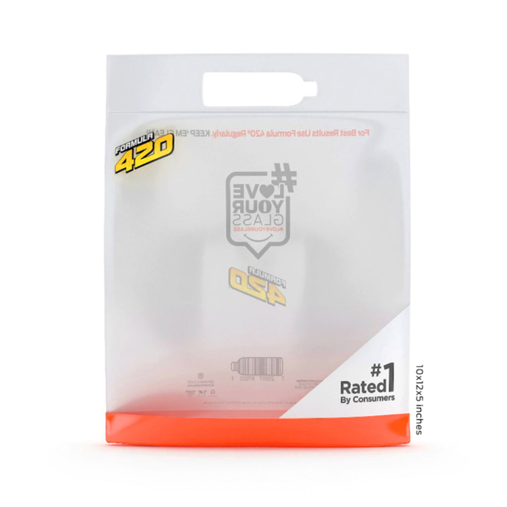 Bong Cleaner - Limited Edition Formula 420 Soak/Shake Bag - Best Bong Cleaner - Glass Pipe Cleaner