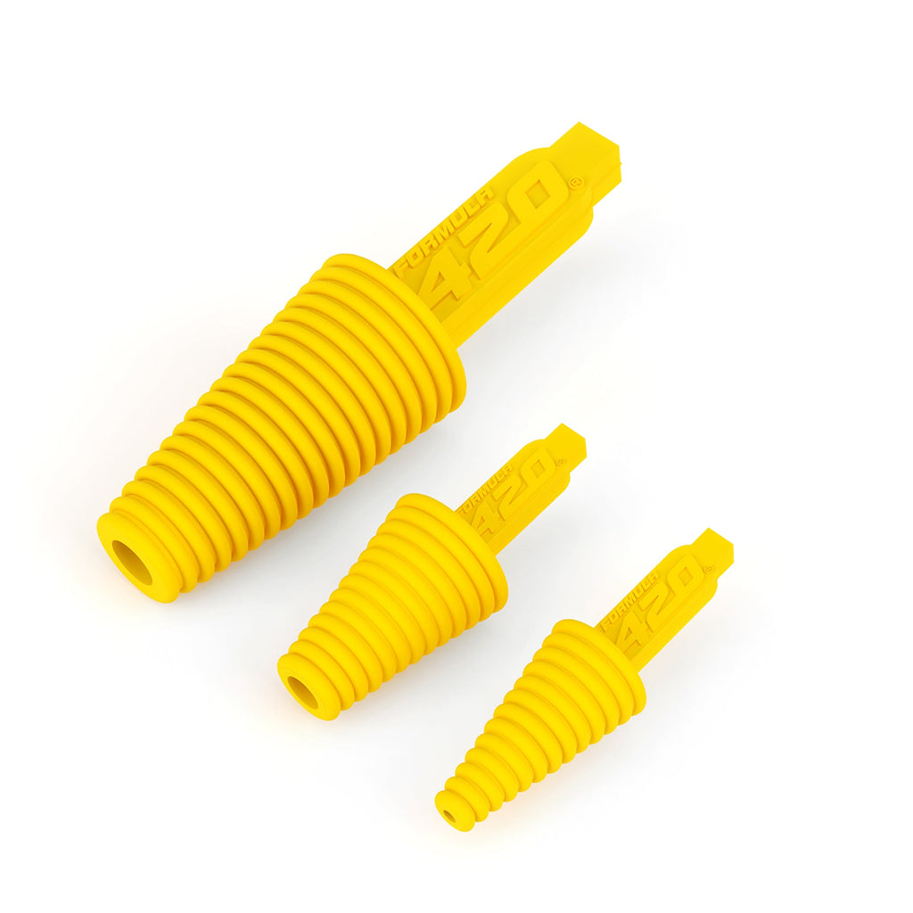 Bong Cleaner - PL - Formula 420 Cleaning Plugs - Set of 3 - Best Bong Cleaner - Glass Pipe Cleaner